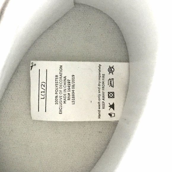 Girls Silver White Booties with Sequins, Warm Sparkly Slippers, Great Gift NWT - Picture 6 of 8